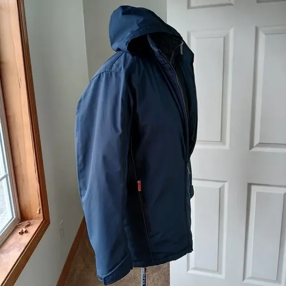 Weatherproof Ultra Tech Removable Hood Fleece Lined Jacket S windbreaker coat - Picture 4 of 14